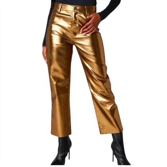 Buddylove Court High Waisted Metallic Shorts main image 1